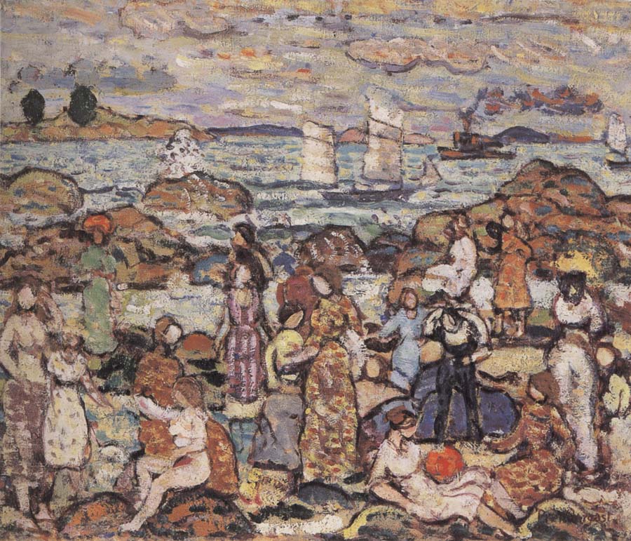 Beach scene